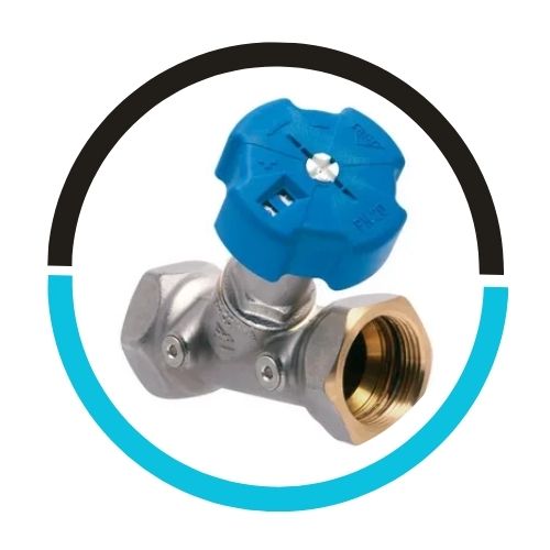 Threaded Double Regulating Valve