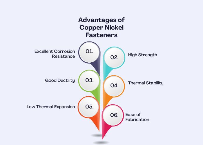 Advantages of Copper Nickel Fasteners