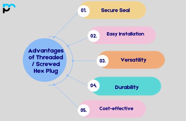 Advantages of Threaded / Screwed Hex Plug