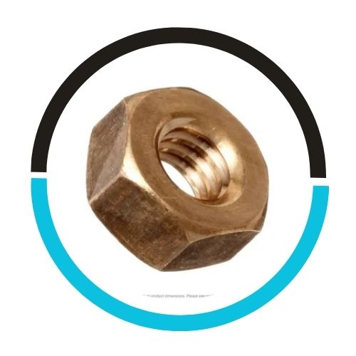 C60800 Aluminum Bronze Heavy Hex Nuts in UAE