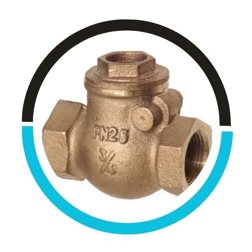 Copper Nickel Swing Check Valves in UAE