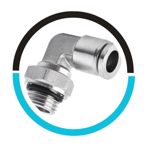 Stainless Steel 90° Elbows Instrumentation Tube Fittings in UAE