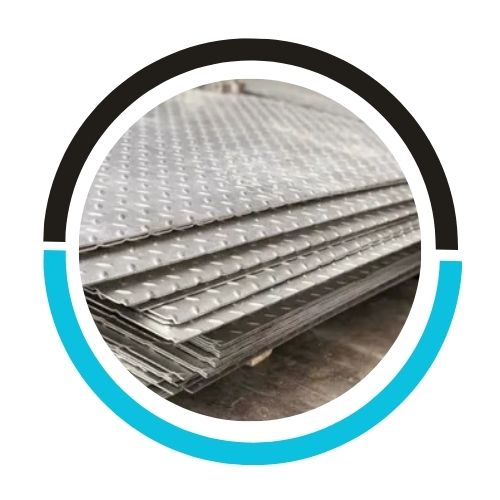 2B Finish Chequered Plates in UAE